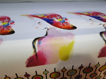 Кожа печатење примерок